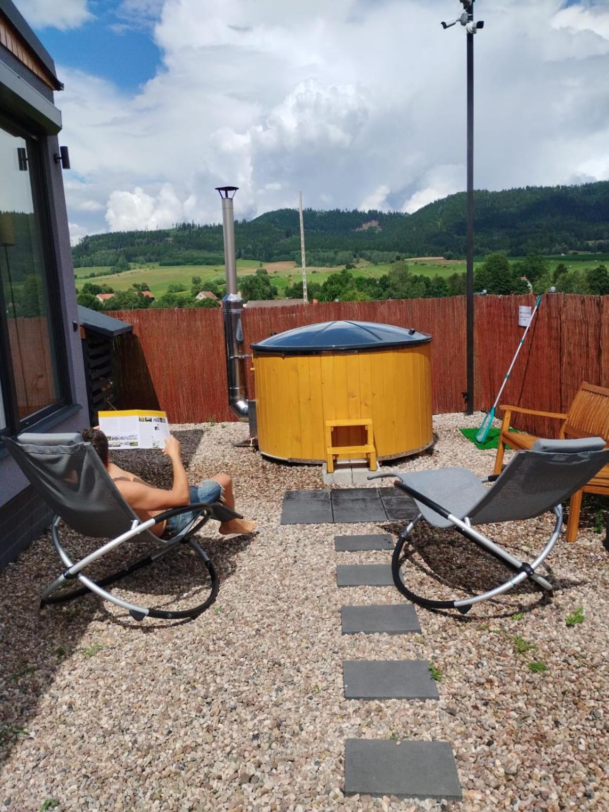 Rajska Polana Domki Premium ,Na Odludziu Z Prywatna Balia Z Jacuzzi I Sauna ,Cisza,Rowery Elektryczne,Gory,Astroprzygoda,- Adrspach, Skalne Miasto, Zamek Ksiaz,Andrzejowka,Karpacz, Sniezka,Janskie Laznie,Pec Mieroszow المظهر الخارجي الصورة