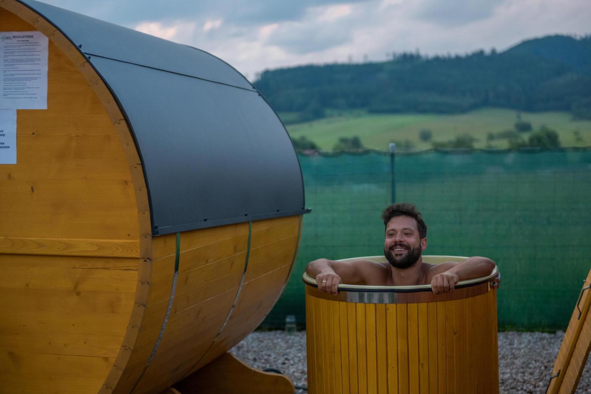 Rajska Polana Domki Premium ,Na Odludziu Z Prywatna Balia Z Jacuzzi I Sauna ,Cisza,Rowery Elektryczne,Gory,Astroprzygoda,- Adrspach, Skalne Miasto, Zamek Ksiaz,Andrzejowka,Karpacz, Sniezka,Janskie Laznie,Pec Mieroszow المظهر الخارجي الصورة