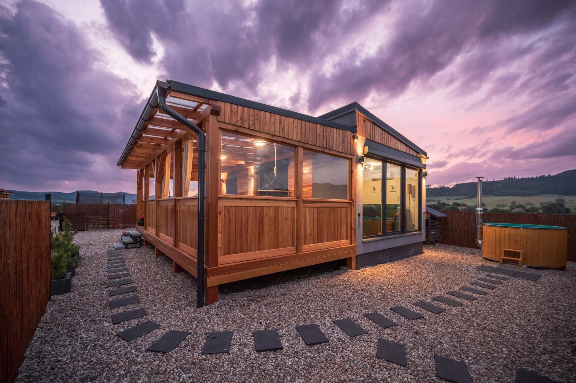 Rajska Polana Domki Premium ,Na Odludziu Z Prywatna Balia Z Jacuzzi I Sauna ,Cisza,Rowery Elektryczne,Gory,Astroprzygoda,- Adrspach, Skalne Miasto, Zamek Ksiaz,Andrzejowka,Karpacz, Sniezka,Janskie Laznie,Pec Mieroszow المظهر الخارجي الصورة